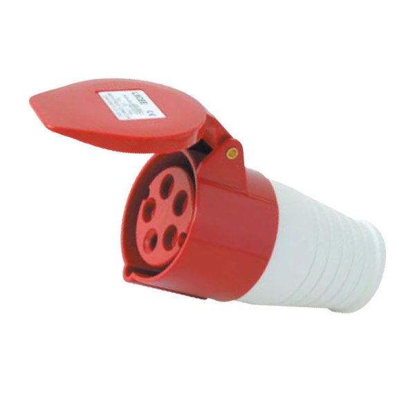 Розетка силовая переносная РC-225 3P+PE+N 32А 380В IP44 Electro