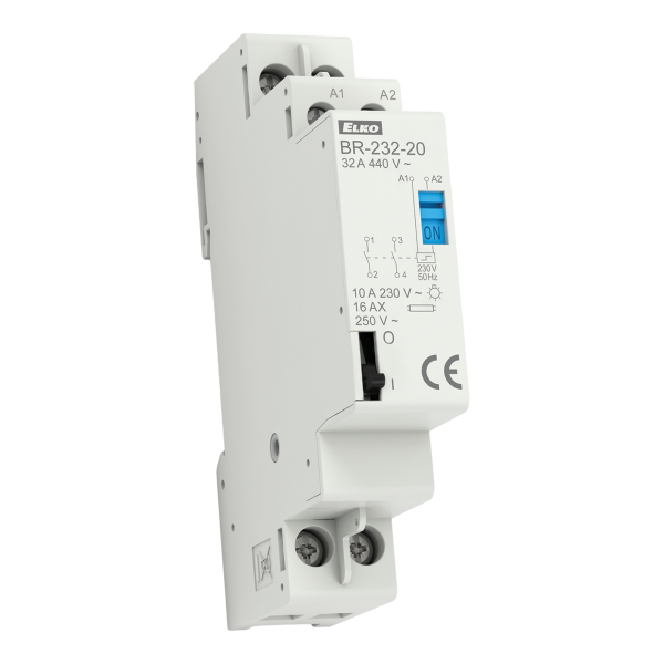 Бистабильное реле BR-232-20/230V 32A ELKOep