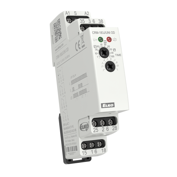 Реле времени CRM-183J/UNI AC/DC 12-240V ELKOep