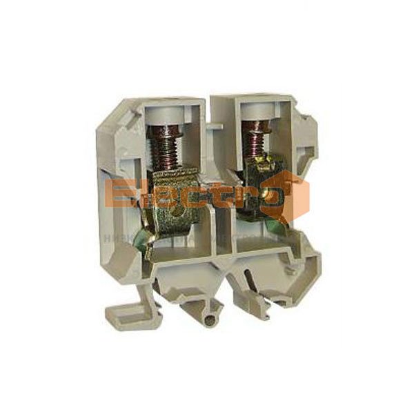 Клеммник JXB, наборный, 2,5/35 (мин. сечение 0,2), серый Electro