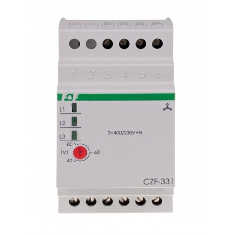 Реле контролю фаз CZF-331 TRMS F&F