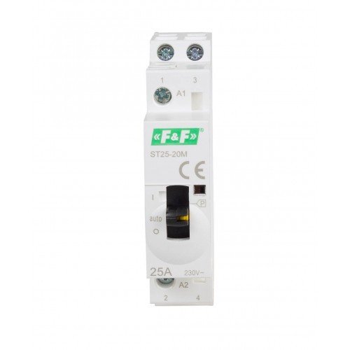 Контактор ST25-20-M, 2NO, 25А F&F
