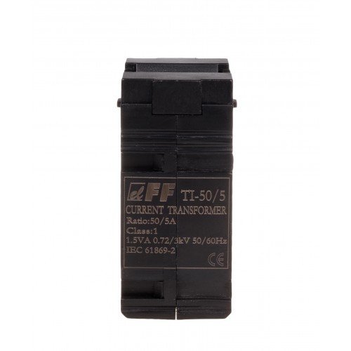 Трансформатор струму F&F TI-50-5, 50/5, з замкнутим сердечником