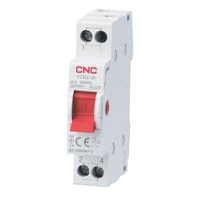 Переключатель нагрузки трехпозиционный YCBZ-40 1-0-2 1P 40A I-0-II 240B/415B CNC ELECTRIC