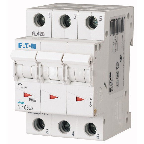 Автоматический выключатель PL7 C 3P 63А 10kA (263415) Eaton