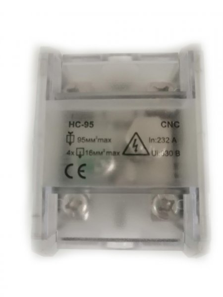 Кабельний розгалудужувач HC-95, 95/16, 1х95мм.кв./4х16мм.кв., 232А CNC