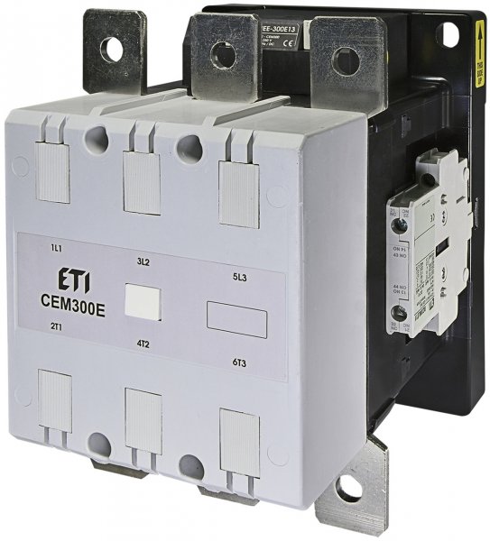 Контактор CEM 300Е.22 250V AC/DC, 300А, 2НО+2НЗ, 4656304 ETI