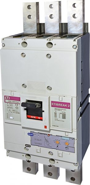 Автоматический выключатель ETI 4672250 EB2 1600/3LE-FC 1600A 3Р 50kA