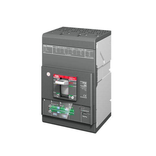 Автоматический выключатель ABB Tmax XT4N 250 Ekip LS/I 250А 3Р F F 36кА 1SDA068126R1