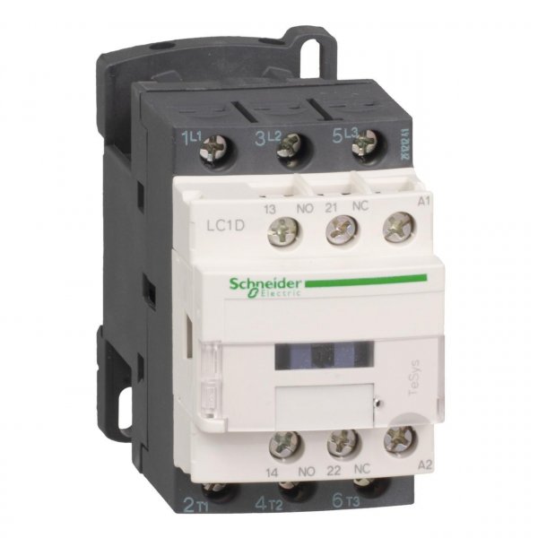 LC1D12M7 Контактор TeSys D 3Р 12A катушка 220В 1NO+1NC Schneider