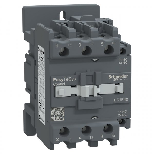 LC1E40M5 Контактор EasyPact TVS Е 3Р 40A катушка 220В 1NO+1NC Schneider