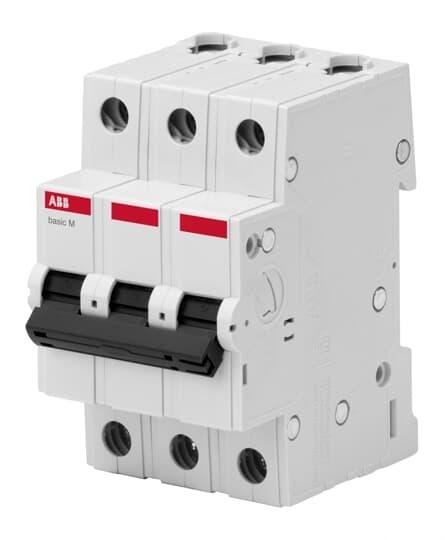 Автоматический выключатель BMS413B25 3Р 25A В 4,5кА basic M ABB 2CDS643041R0255