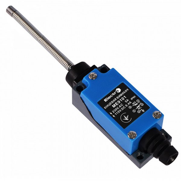 Концевой выключатель МЕ 9101 пружинный рычаг 1NO+1NC Electro