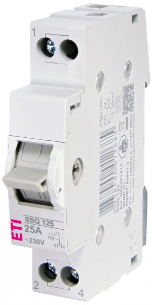 2421414 Переключатель нагрузки SSQ 125 "1-0-2", 1p 25A ETI