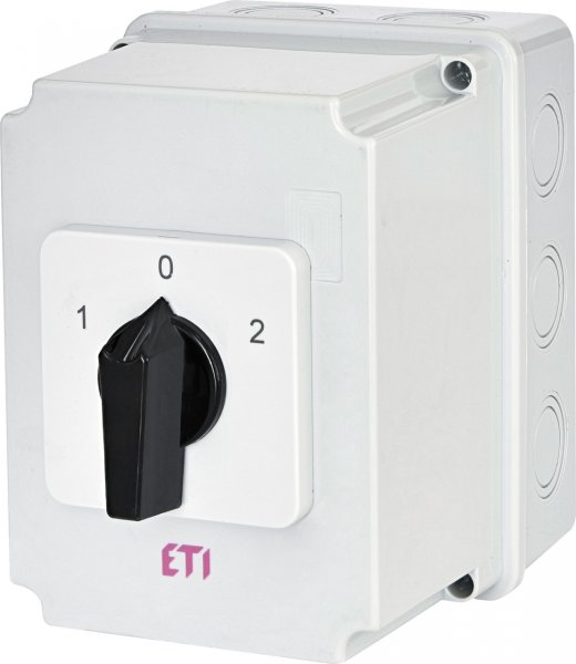 4773199 Переключатель кулачковый CS 40 53 PN2 в корпусе 3p "1-0-2" 40A IP65 ETI