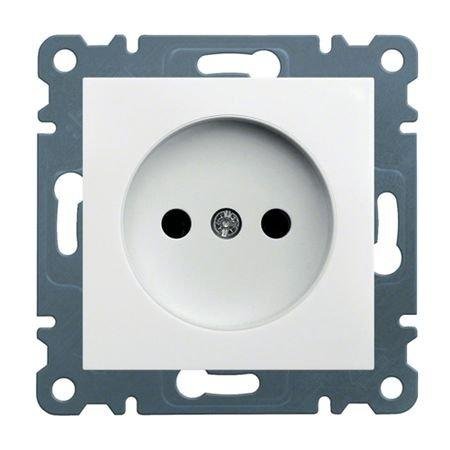 WL1010 Розетка без з/к Lumina белая 16А/230В Hager