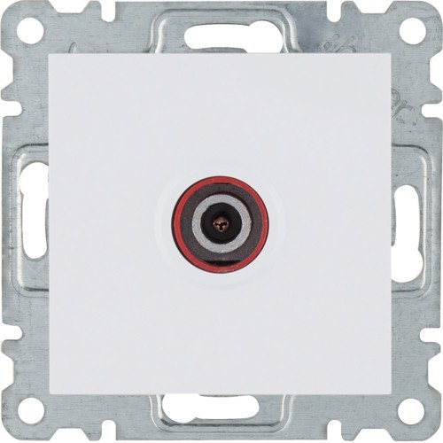 WL3210 Розетка ТВ Lumina белая 16А/230В Hager