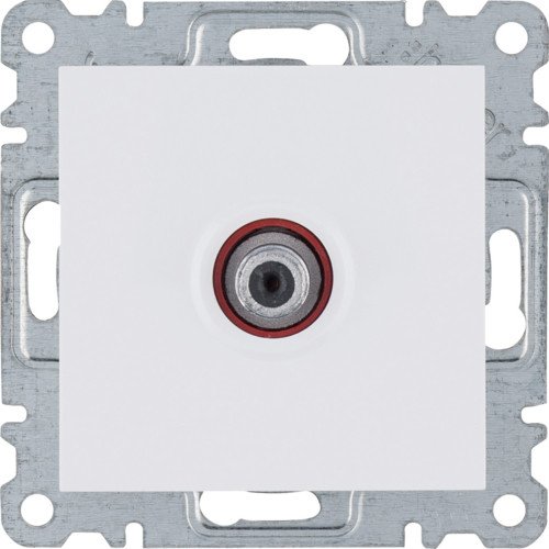 WL3230 Розетка SAT Lumina белая 16А/230В Hager