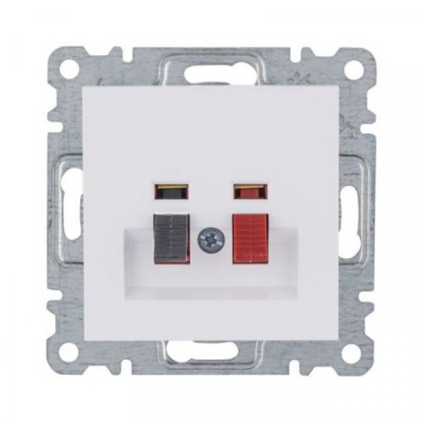 WL3310 Розетка аккустическая Lumina белая 16А/230В Hager