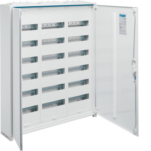 FWB63S Щит Univers IP44/II 950x800x161мм 216мод.(3x72) Hager