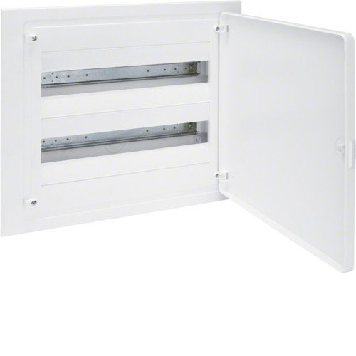 VF218PD Щит GOLF на 36 модулей (2х18) внутренний монтаж, белая пластиковая дверь, Hager