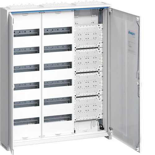 FWB63K1 Щит з/у Univers для ММ-обладнання + 144 мод. 950x800x160мм Hager