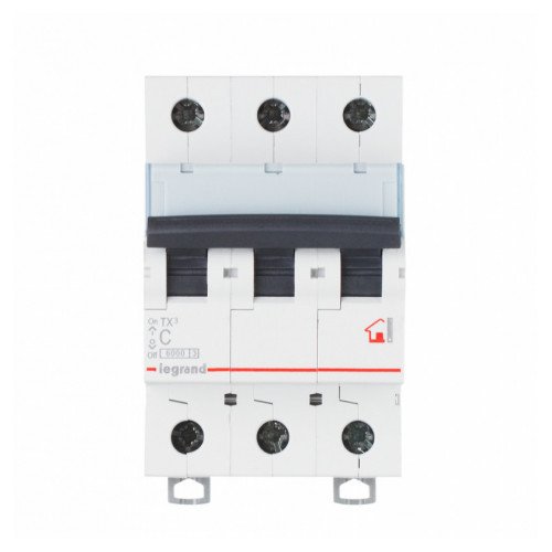 Автоматический выключатель TX3 6кА 25А 3п C 404058 Legrand