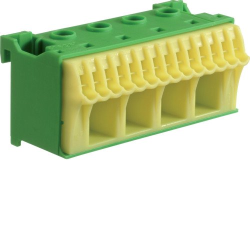 KN18E Блок QuickConnect PE-клемма 4x16мм²+14x4мм² ширина 75мм Hager