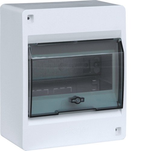 VD106TD Щит зовнішній з прозорими дверцятами 6 модулів Cosmos Hager