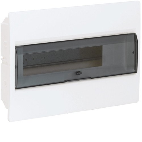 VR118TD Щит вбудований з прозорими дверцятами 18 модулів Cosmos Hager