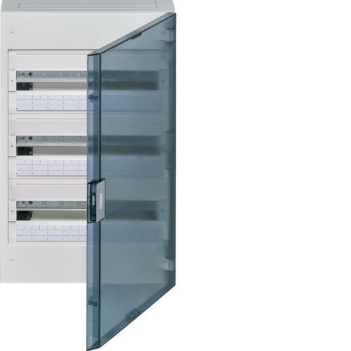 VB318TB Щит зовнішній на 54 модулів прозорі двері Vega Hager