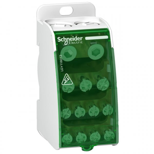 LGY116013 Блок розподільний Linergy DS 1п 160А 13 отворів Schneider Electric