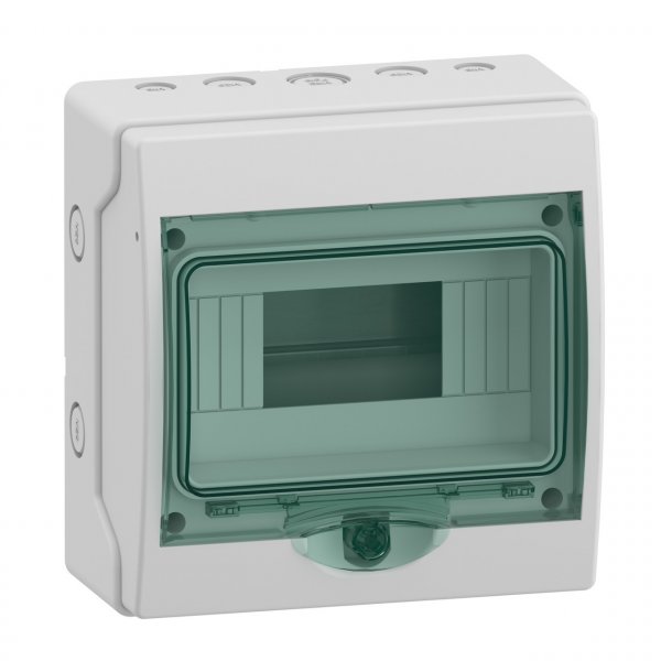 13978 Пылевлагозащищенный щит навесной Mini Kaedra 8 модулей IP65 Schneider Electric