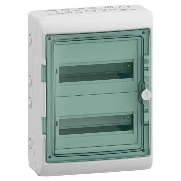 13983 Пиловологозахищений щит навісний Kaedra 24 модулів (2х12) IP65 Schneider Electric