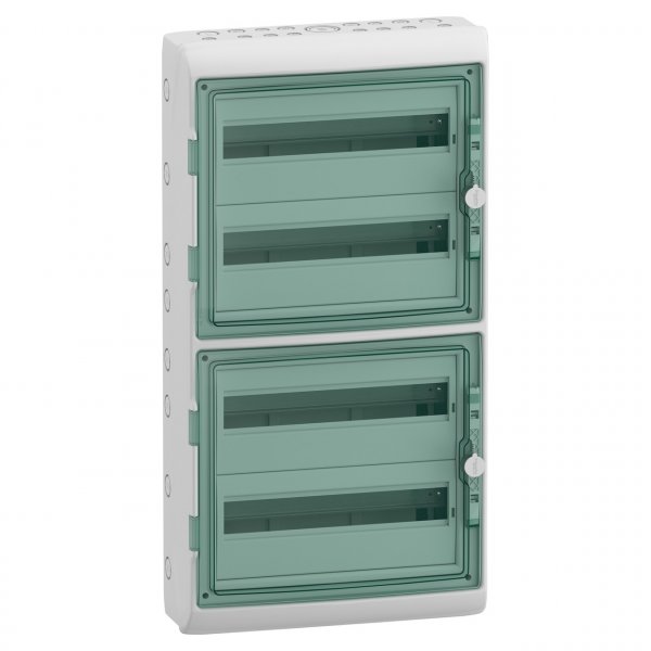 13987 Пиловологозахищений щит навісний Kaedra 72 модуля (4х18) IP65 Schneider Electric