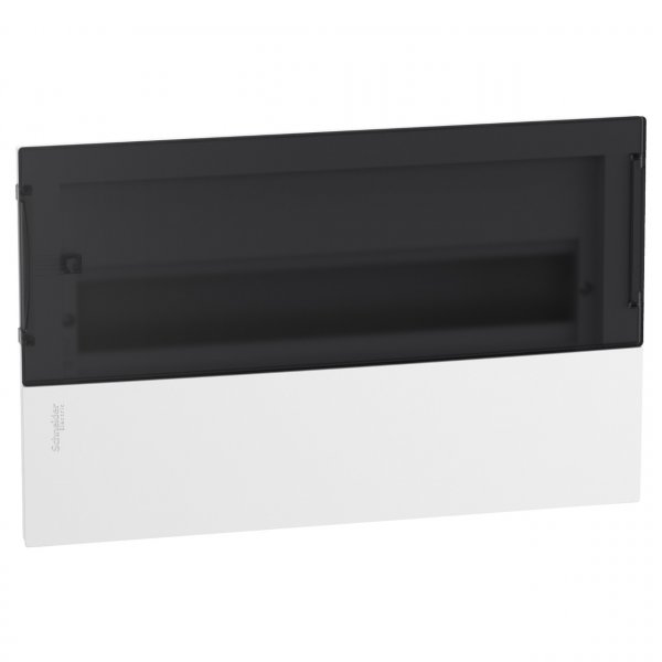 MIP22118S Щит вбудований Resi9 Mini Pragma 18 модулів 1 ряд (1х18) білий прозорі двері Schneider Electric