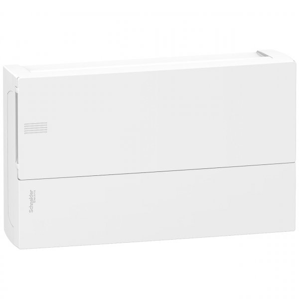 MIP12118 Щит навісний Resi9 Mini Pragma 18 модулів 1 ряд (1х18) білий з білими дверцятами Schneider Electric