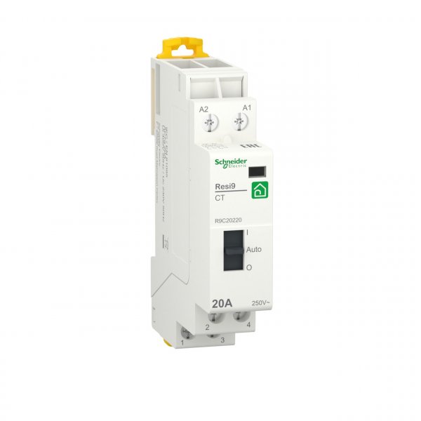 R9C20220 Контактор Resi9 1P+N 20A 2NO ~230В/50Гц Schneider Electric