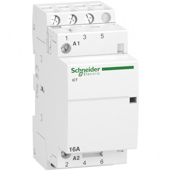 A9C22813 Контактор iCT 16A 3NO 220/240В ~ 50Гц Schneider Electric
