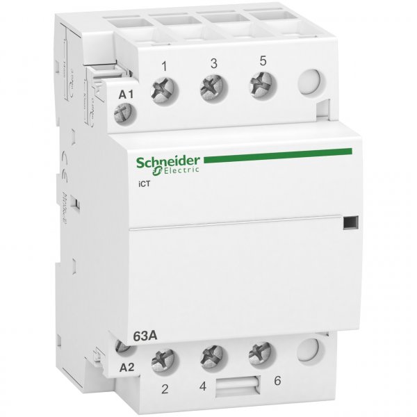 A9C20863 Контактор iCT 63A 3NO 220/240В ~ 50Гц Schneider Electric