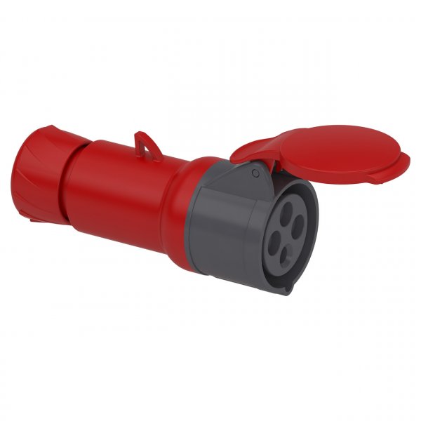 PKF16M434 Розетка кабельна переносна IP44 16А 3P+E 380В PratiKa Schneider Electric