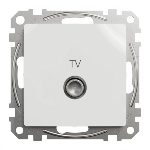 SDD111471 Розетка TV кінцева 4дб білий Sedna Design Schneider Electric