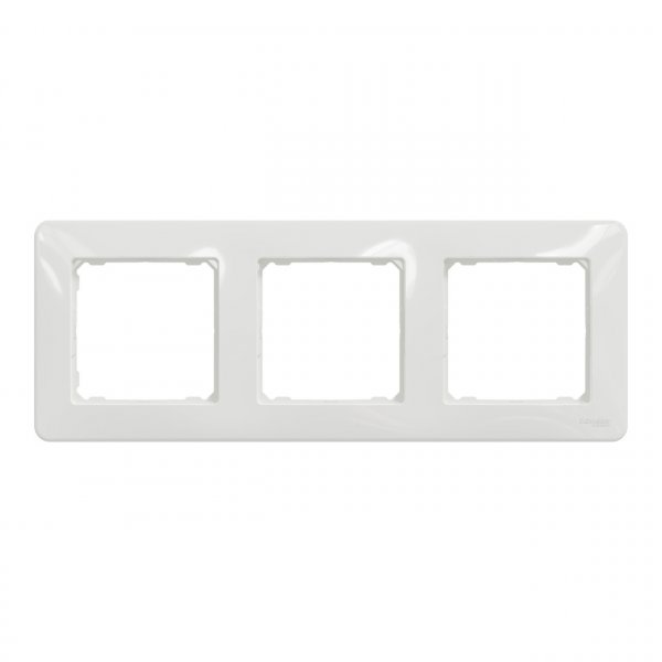 SDD311803 Рамка 3-постова білий Sedna Design Schneider Electric