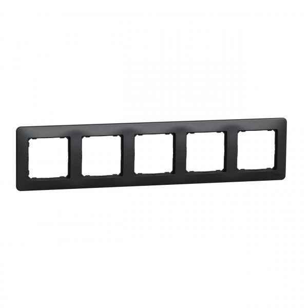 SDD314805 Рамка 5-постовая черный Sedna Design Schneider Electric