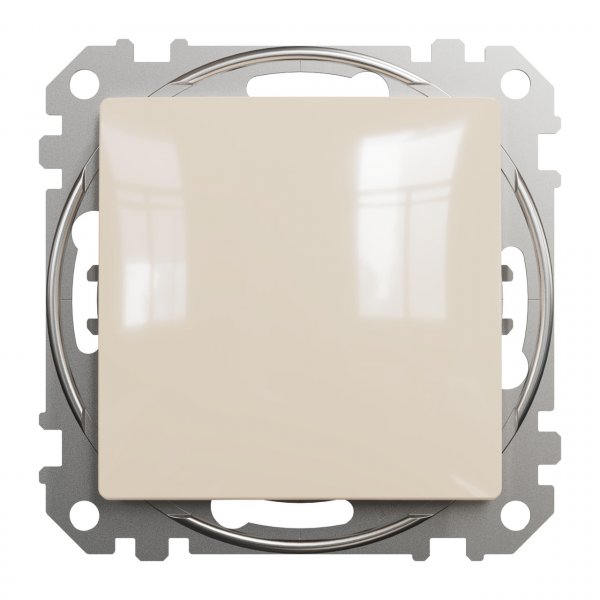 SDD112101 Одноклавішний вимикач бежевий Sedna Design Schneider Electric