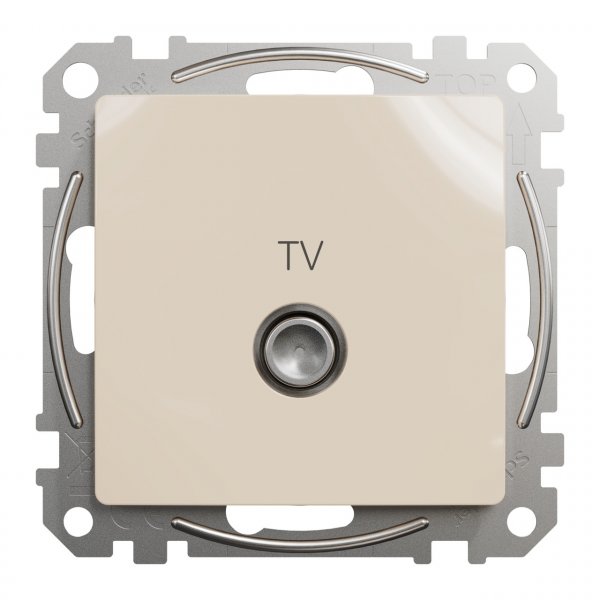 SDD112471 Розетка TV конечная 4дб бежевый Sedna Design Schneider Electric