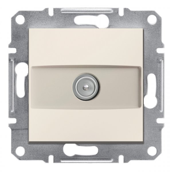 EPH3270123 Розетка ТV концевая без рамки крем Asfora Schneider Electric