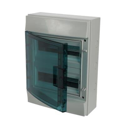 Щит навесной MISTRAL65 24M 22SM 320х435х155 IP65 прозрачная дверца 1SLM006501A1204 ABB