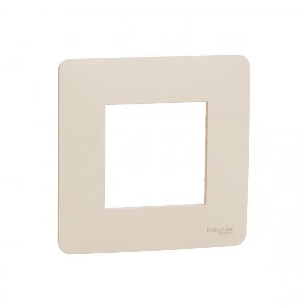 NU200244 Unica New Рамка 1-постовая, бежевый Schneider