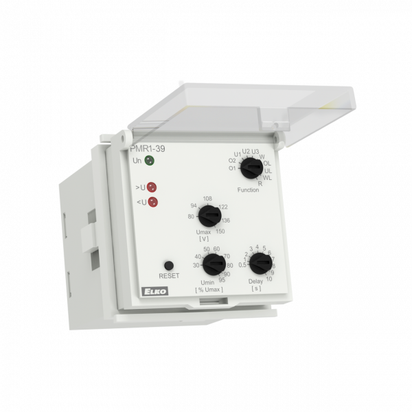 Багатофункціональне реле контролю напруги PMR1-39 AC/DC 24-150V ELKOep